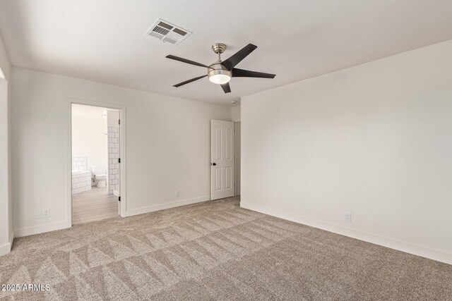 19006 E Karsten Dr, Queen Creek, AZ 85142 - spare room featuring carpet floors, baseboards, and ceiling fan