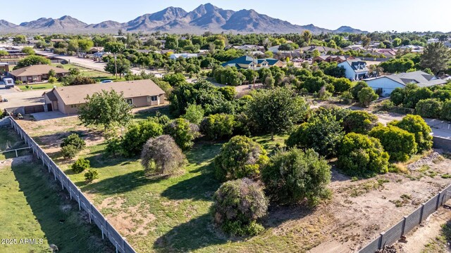 19006 E Karsten Dr, Queen Creek, AZ 85142 - aerial perspective of suburban area with mountains