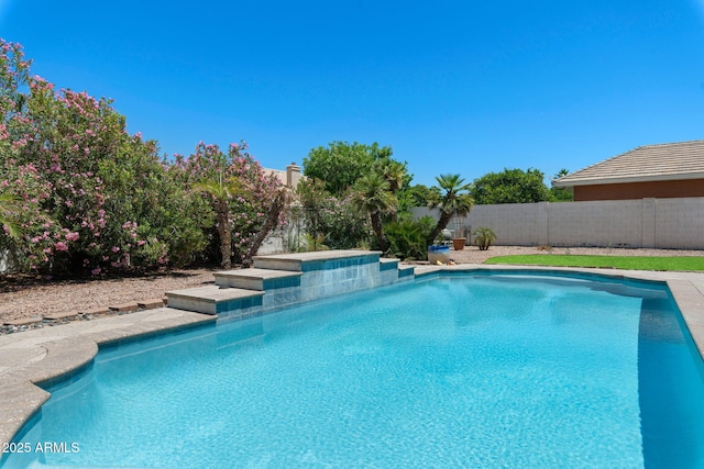 3822 E Florian Ave, Mesa, AZ 85206 - view of swimming pool with a fenced backyard