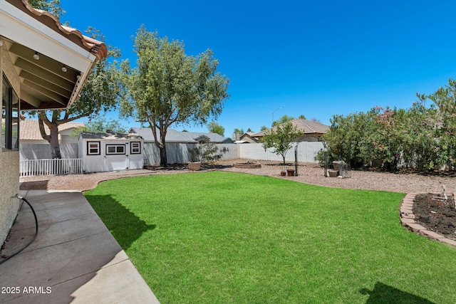 3822 E Florian Ave, Mesa, AZ 85206 - view of yard featuring an outbuilding