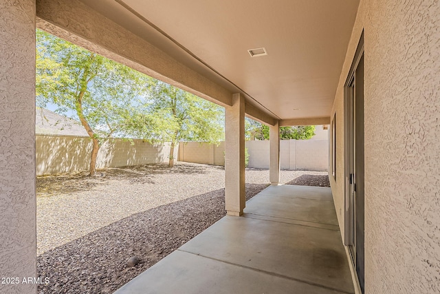 5926 W Questa Dr, Glendale, AZ 85310 - view of patio featuring a fenced backyard