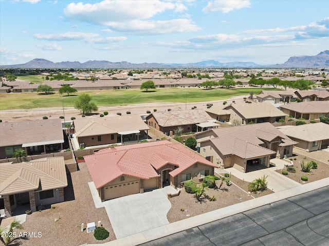 11320 E Newcastle Ave, Mesa, AZ 85209 - aerial view of residential area featuring mountains