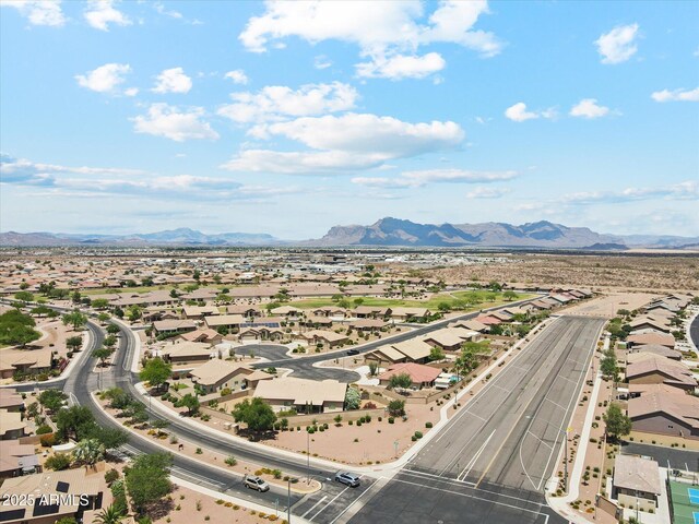 11320 E Newcastle Ave, Mesa, AZ 85209 - aerial perspective of suburban area featuring a mountain backdrop
