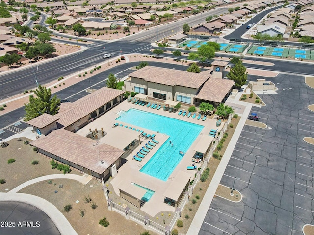 11320 E Newcastle Ave, Mesa, AZ 85209 - aerial view of a pool area
