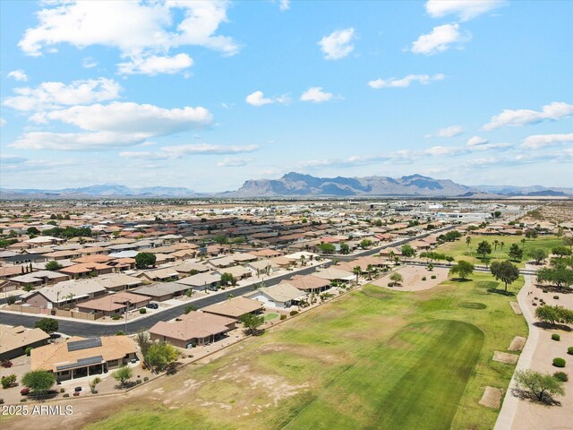 11320 E Newcastle Ave, Mesa, AZ 85209 - aerial view of residential area featuring a mountain backdrop