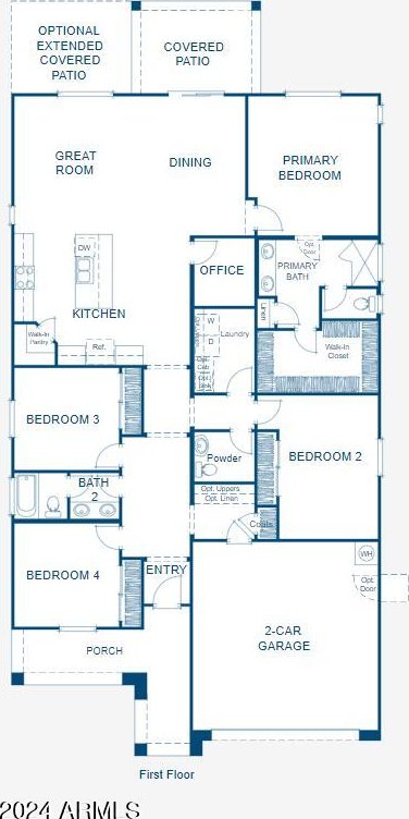 25336 W Bowker St, Buckeye, AZ 85326 - plan