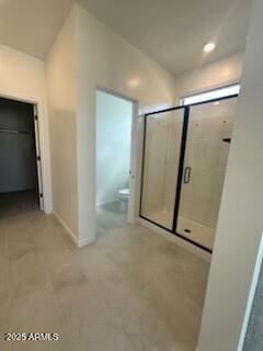 25336 W Bowker St, Buckeye, AZ 85326 - full bath featuring a shower stall, baseboards, and toilet