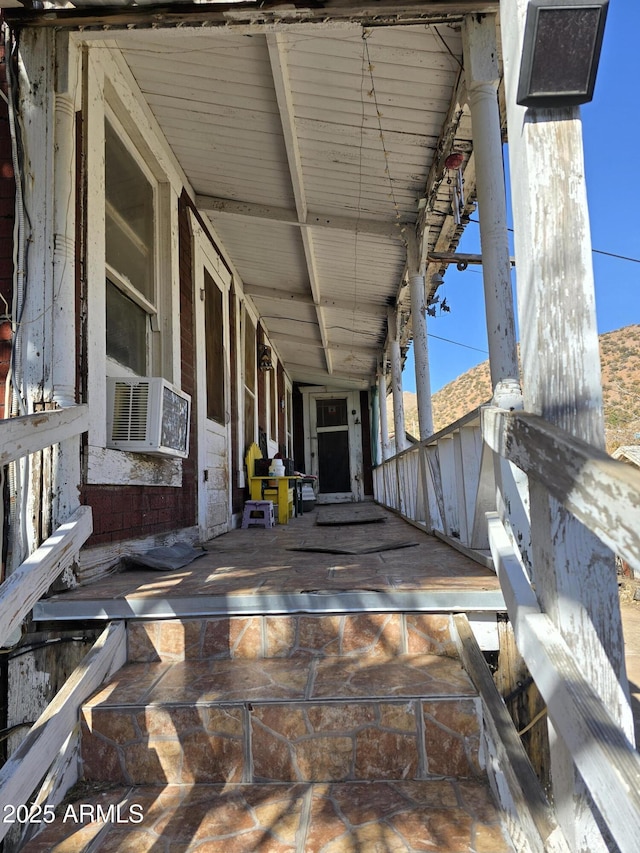 view of patio / terrace featuring a porch