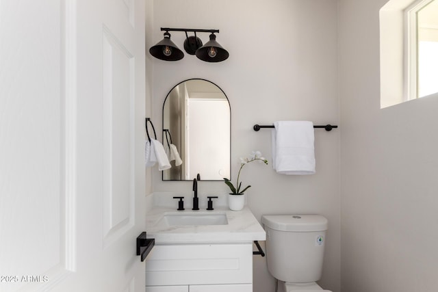 1736 N Ashbrook Cir, Mesa, AZ 85213 - half bath with vanity and toilet