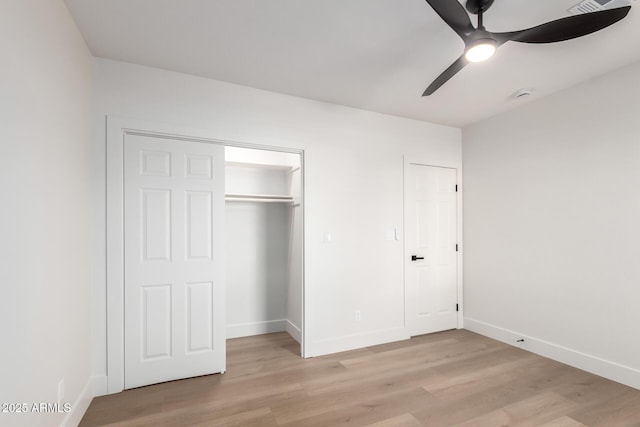 1736 N Ashbrook Cir, Mesa, AZ 85213 - unfurnished bedroom with light wood finished floors and baseboards