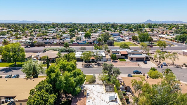 1736 N Ashbrook Cir, Mesa, AZ 85213 - aerial view of residential area featuring mountains
