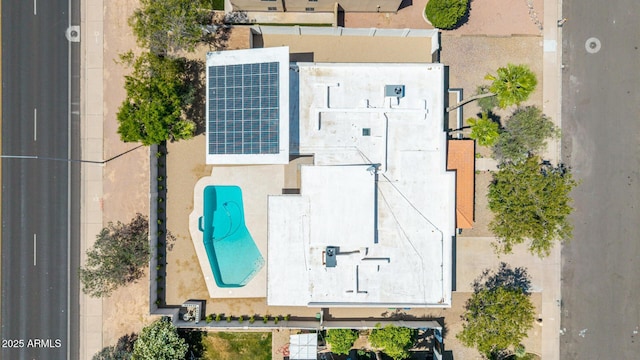 1736 N Ashbrook Cir, Mesa, AZ 85213 - drone / aerial view of a pool