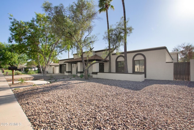1736 N Ashbrook Cir, Mesa, AZ 85213 - view of front facade with stucco siding