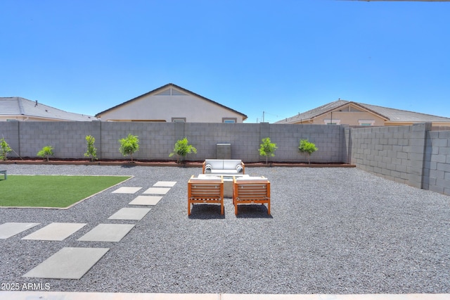 37903 W San Clemente St, Maricopa, AZ 85138 - fenced backyard with a patio