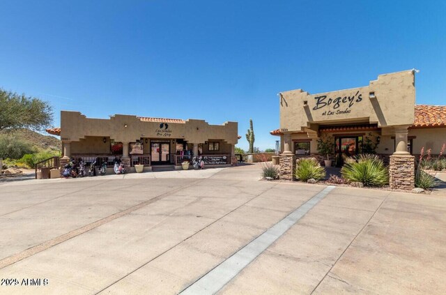 view of commercial property