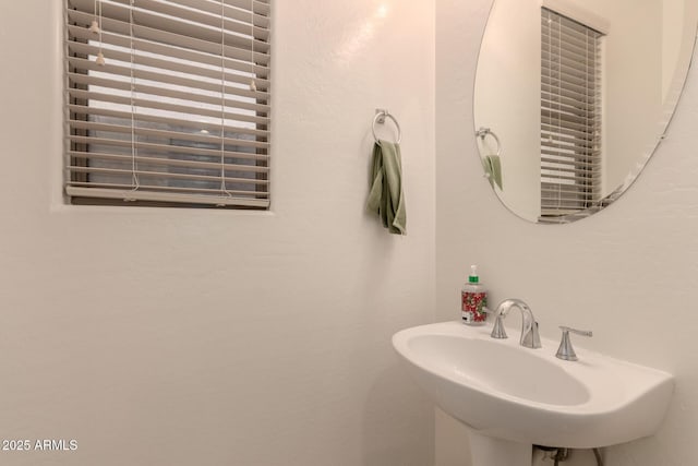 bathroom with a sink