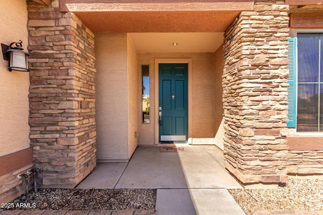 view of entrance to property