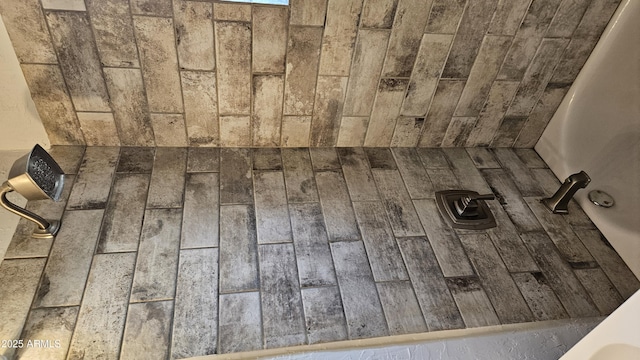 bathroom view of a shower