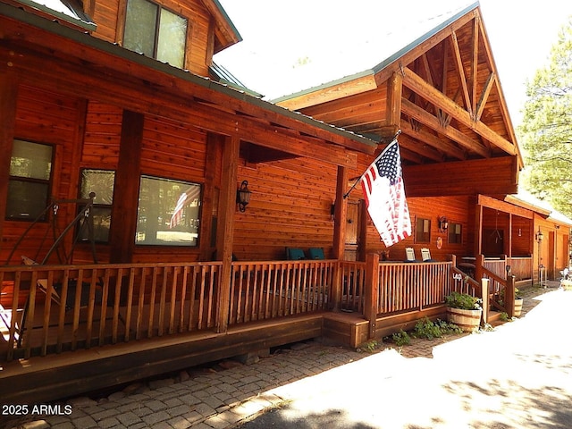 2372 Summer Loop, Forest Lakes, AZ 85931 - view of wooden terrace