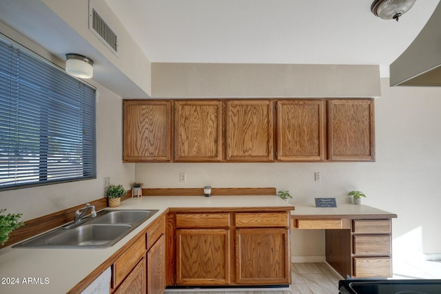 kitchen with sink