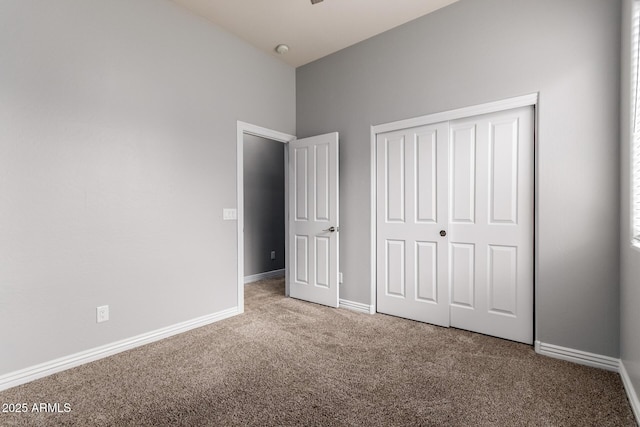 702 E Capricorn Way, Chandler, AZ 85249 - unfurnished bedroom with carpet, a closet, and baseboards
