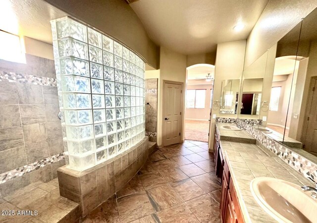 702 E Capricorn Way, Chandler, AZ 85249 - full bath with double vanity and a walk in shower