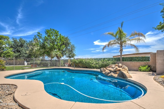 view of swimming pool