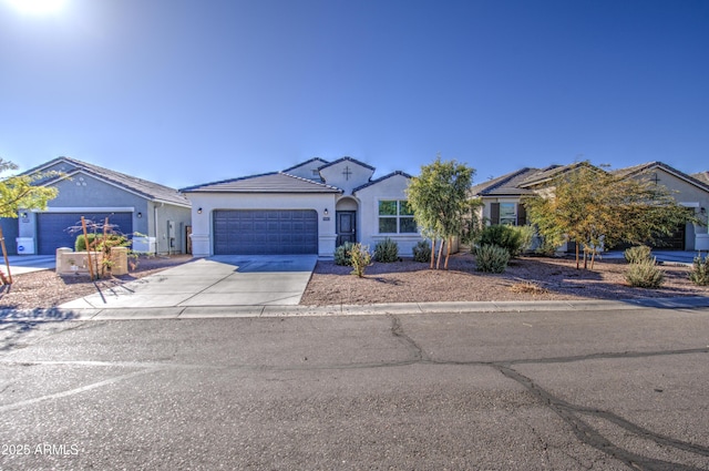 ranch-style house with a garage