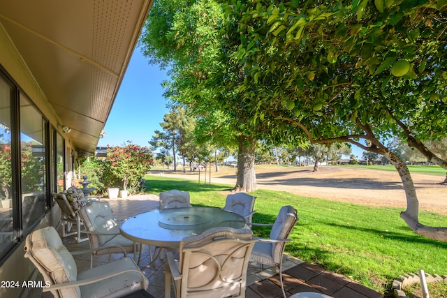 view of patio