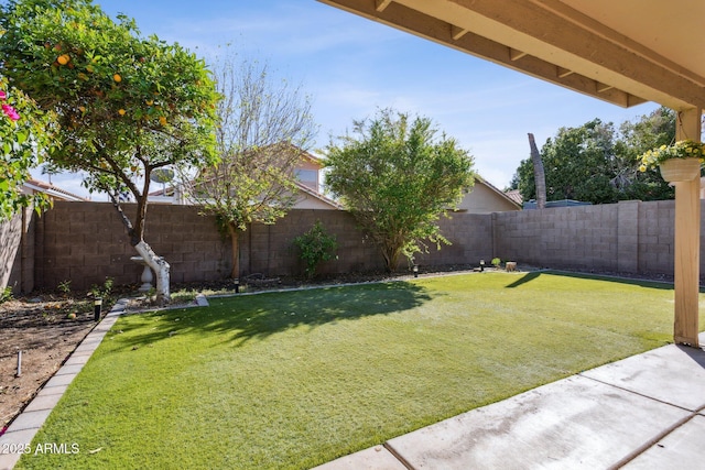 7931 W Shaw Butte Dr, Peoria, AZ 85345 - view of yard featuring a fenced backyard