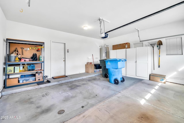 450 W Mountain Sage Dr, Phoenix, AZ 85045 - garage featuring water heater and a garage door opener