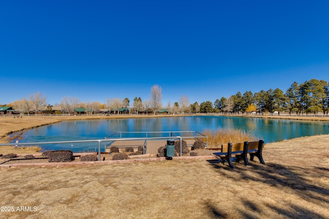 property view of water