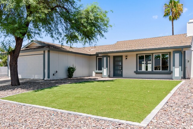 rear view of house featuring a fenced in pool and a patio area