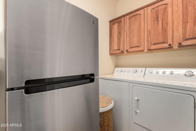 3166 N 158th Ave, Goodyear, AZ 85395 - laundry area with separate washer and dryer and cabinet space
