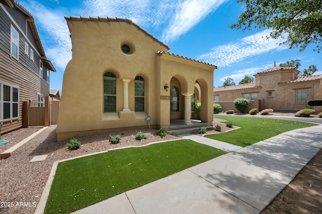 21017 W Edith Way, Buckeye, AZ 85396 - mediterranean / spanish-style house featuring stucco siding