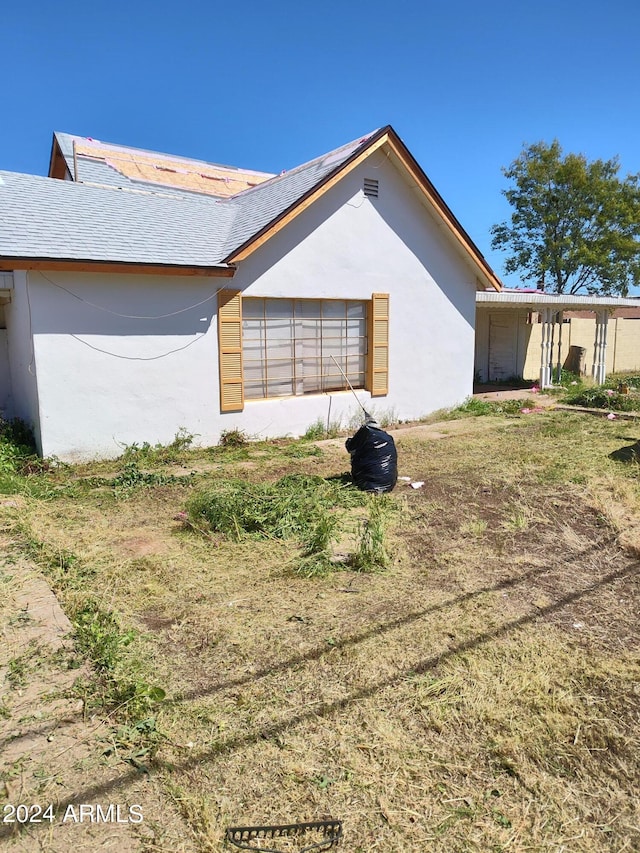 view of property exterior