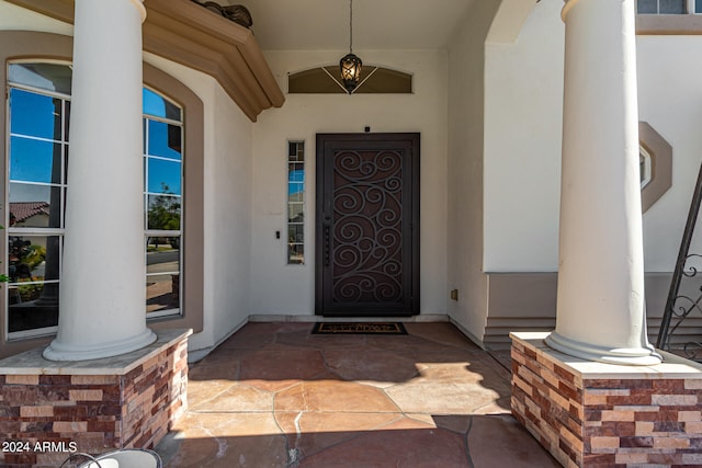 view of property entrance