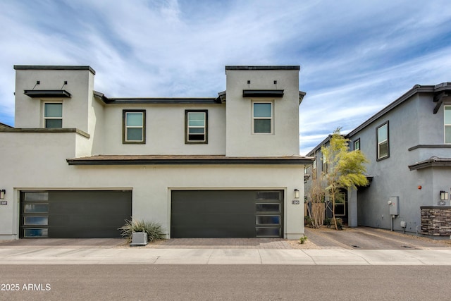 3045 N 37th Way, Phoenix, AZ 85018 - view of property with an attached garage and stucco siding