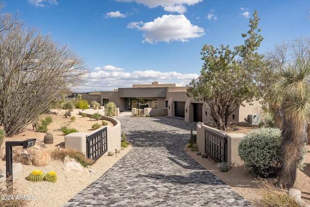 view of pueblo-style house