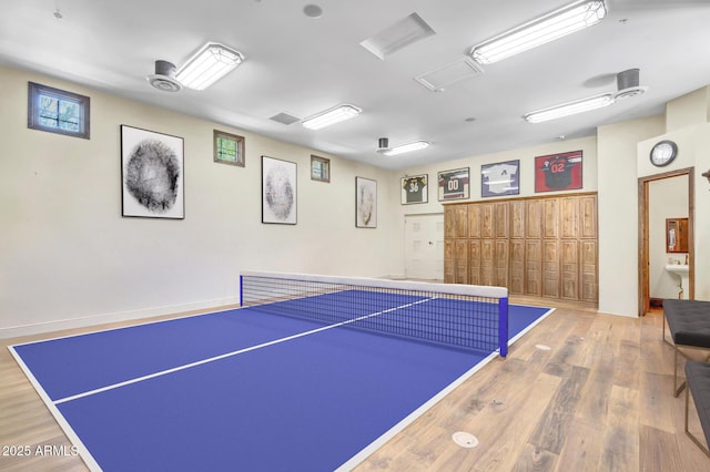 10935 E Grandview Way, Scottsdale, AZ 85255 - game room with visible vents and wood finished floors