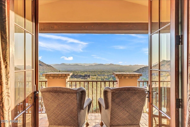 10935 E Grandview Way, Scottsdale, AZ 85255 - balcony featuring a mountain view