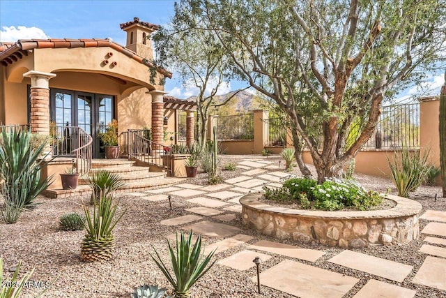 10935 E Grandview Way, Scottsdale, AZ 85255 - exterior space featuring french doors