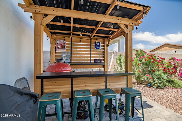 19736 W Turney Ave, Litchfield Park, AZ 85340 - view of patio featuring fence