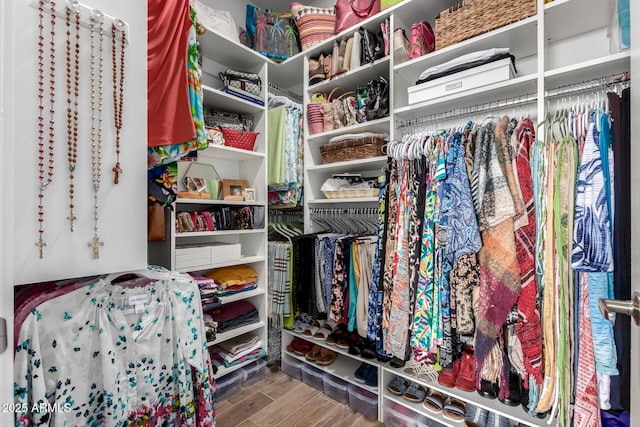 2511 W Queen Creek Rd Unit 174, Chandler, AZ 85248 - spacious closet with wood tiled floors