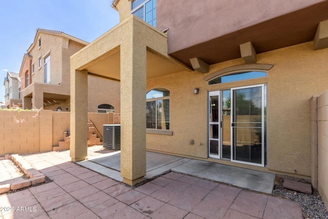 1350 S Greenfield Rd Unit 1005, Mesa, AZ 85206 - view of patio / terrace with cooling unit