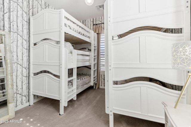 14204 S 179th Ln, Goodyear, AZ 85338 - unfurnished bedroom with wallpapered walls, visible vents, and carpet floors