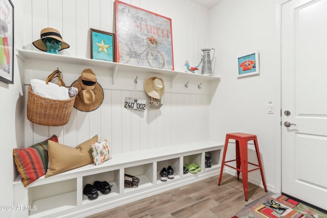 14204 S 179th Ln, Goodyear, AZ 85338 - mudroom featuring wood finished floors