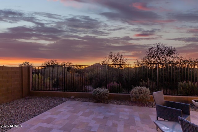 14204 S 179th Ln, Goodyear, AZ 85338 - view of patio / terrace featuring fence
