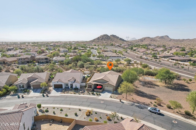 14204 S 179th Ln, Goodyear, AZ 85338 - aerial view with a mountain view and a residential view