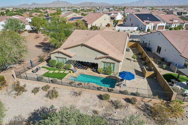 14204 S 179th Ln, Goodyear, AZ 85338 - aerial view featuring a residential view and a mountain view